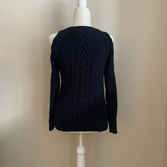 LOFT Cold Shoulder Sweater - Picture 3 of 7